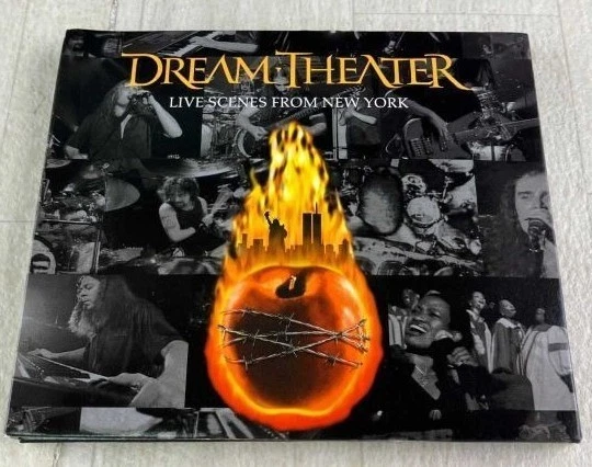 DREAM THEATER LIVE Scenes From New York 3CD 2001 Japan Warner