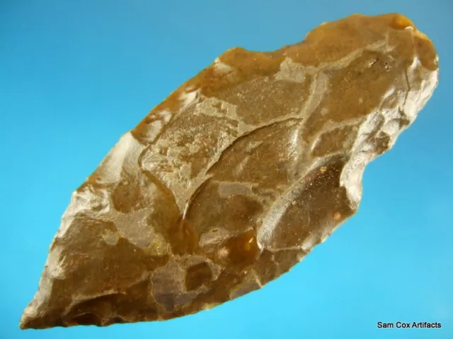 Super Fine Authentic Kentucky Carter Cave Flint Clovis Point SCA COA  Arrowheads