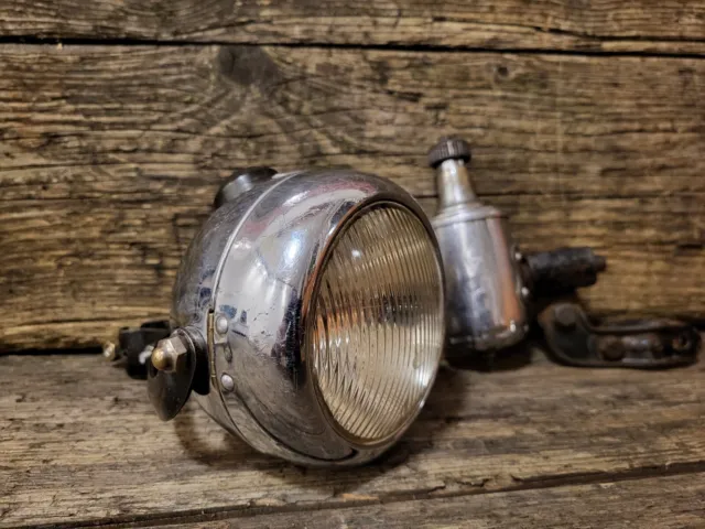 Melas Fahrrad Lampe und Dynamo für Antike Altes Fahrrad Oldtimer Bicycle