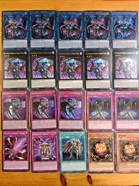 YUGIOH - PHANTOM Knights Deck Core / Bundle / Set - 16 Cards - LP / NM  29.82 - PicClick UK