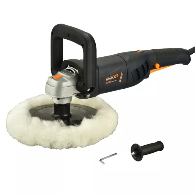 MAXXT Car Buffer Polisher Electric Rotary Car Polishing Machine 180mm 1100W