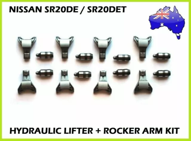 HYDRAULIC LIFTER HLA and Rocker Arm KIT for Nissan S13 S14 N14 SR20 SR18 SR20DET