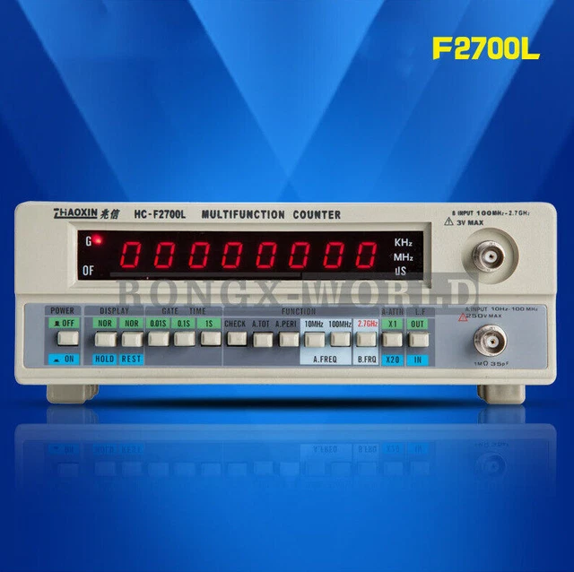 Contatore Di Frequenza Multifunzione Zhaoxin HC-F2700L Con Display LED