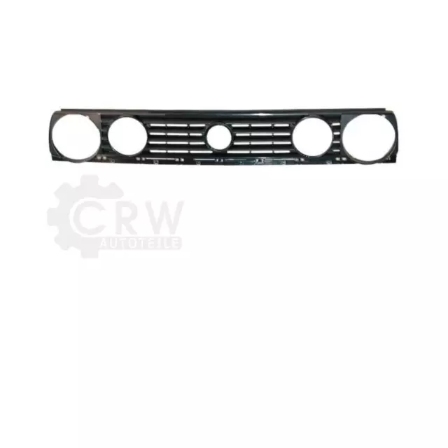 Calandre Grille Avant pour VW Golf 2 Année Fab. 07.87-92 Noir 1089166