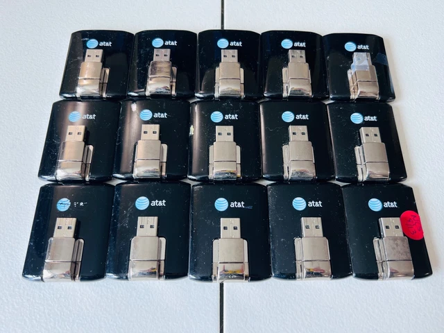 Lot of 15 Sierra Wireless AT&T Momentum AirCard 313U USBConnect 4G LTE USB Modem
