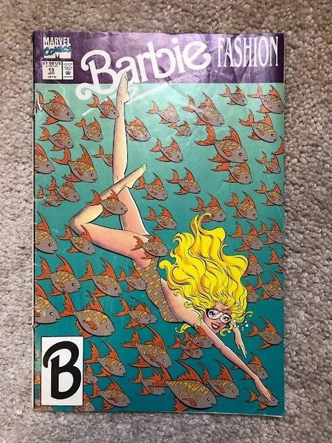 Marvel Comics Barbie Fashion Vol. 1 No. 13 January 1992 Edition