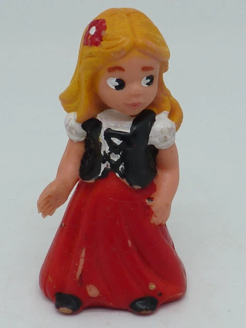 Figurine PVC Publicitaire Ancienne "Passage à L'Euro Luxembourg" - Objet De Collection Occasion