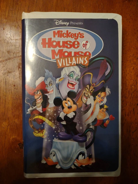 MICKEYS HOUSE OF Villains (VHS, 2002) $5.40 - PicClick CA