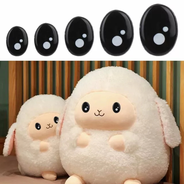 ANIMAL OVAL SAFETY Eyes Plush Doll Accessories For White Bear Puppet Crafts  $2.01 - PicClick AU
