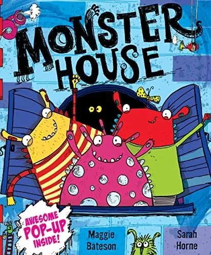 Monster House Pop-Up by Bateson, Maggie Book The Cheap Fast Free Post