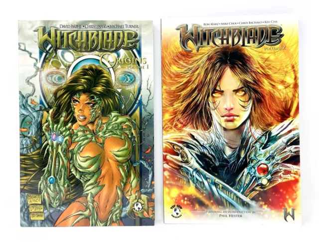 WITCHBLADE Origins Vol #1 & WITCHBLADE: Vol #2 Trade Paperbacks! Image / Top Cow