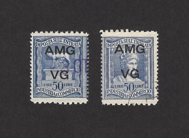 AMG VG Venezia Giulia revenue Industry & Commerce 50L perf.14 both halves used