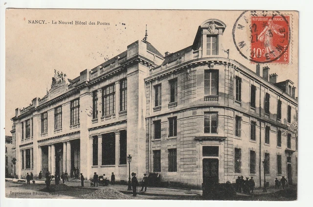 NANCY - Meurthe & Moselle - CPA 54 - le nouvel Hotel des postes -