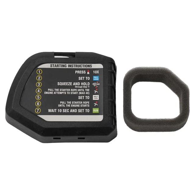 2 pz/set filtro aria e coperchio 308649003 5687301 per Ryobi RY251PH RY252CS RY253SS e RY254BC String trimmer parti di attrezzi da giardino  1420