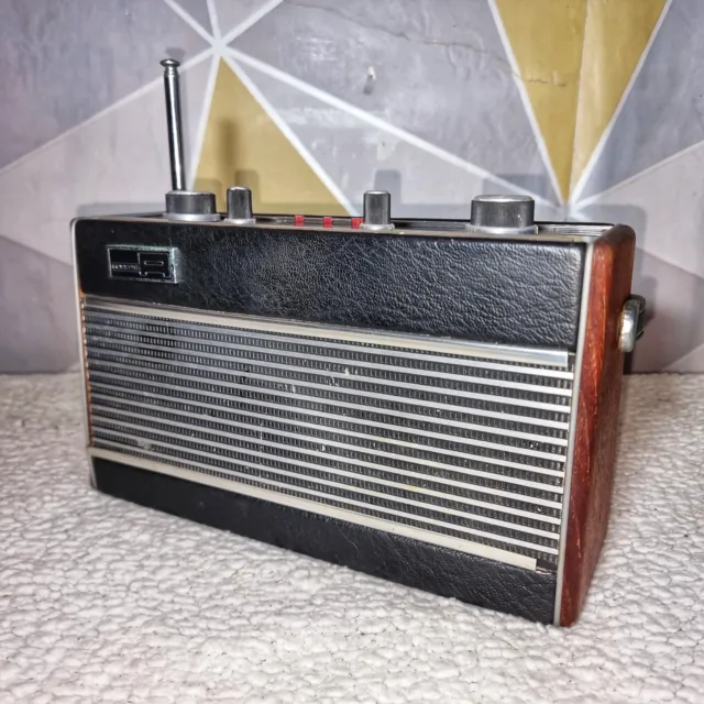 Roberts R505 Vintage Radio LW/MW/FM 1970s Tested & Working - Comes With Battery
