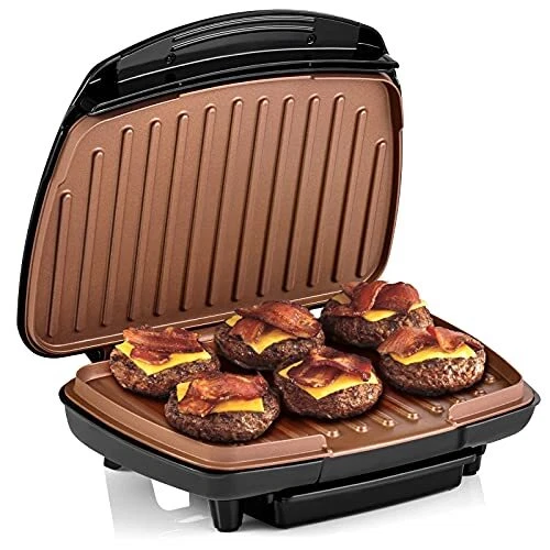 2-Serving Classic Plate Grill Maker and Panini Press Black KS-306
