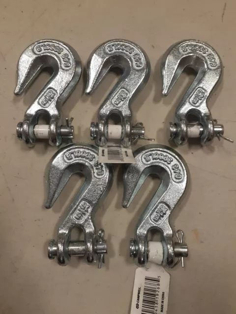 Apex Tools Campbell Chain Utility Slip Hook 3900 lb. 2.75" H x 5/16" (pack of 5)