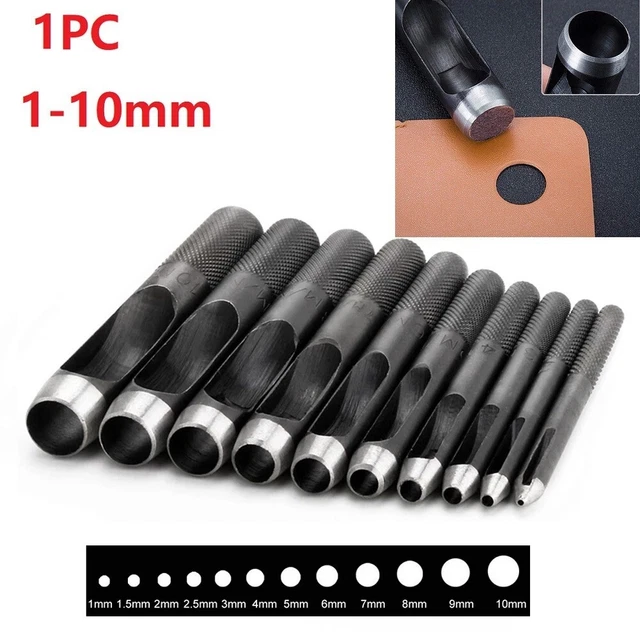 Universel Creux Ponch Perforateur Poinçonnage Cuir Montre Ceinture Band
