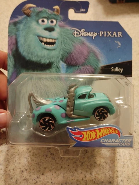 SULLEY MONSTERS INC Hot Wheels Disney Character Cars Diecast Car 1