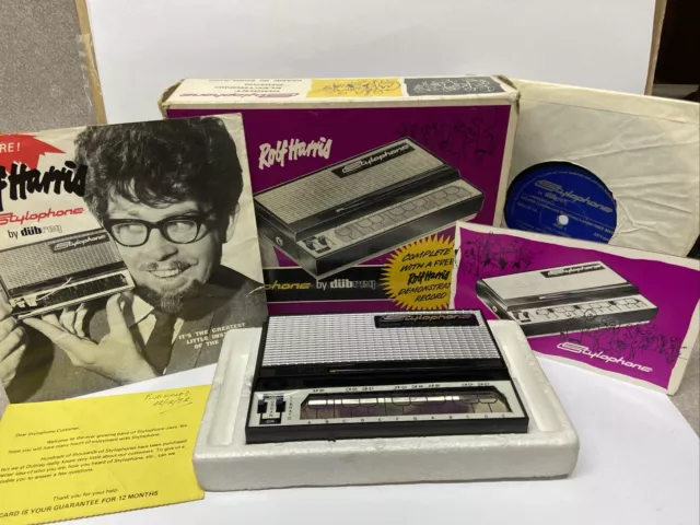 Authentic Rolf Harris 1970 Stylophone With Instructions Made by Dubreq Studios
