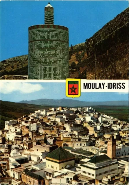 CPM AK MAROC MOULAY-IDRISS Zerhoun La Mosquée Vue sur le Mausolée (67453)