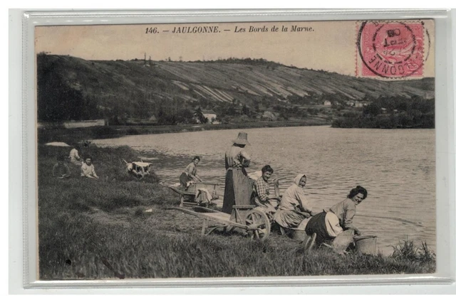 02 Jaulgonne Bords De Marne Lavandieres