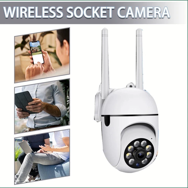 Telecamera di sicurezza 5G esterna wireless WiFi telecamera rilevamento movimento notte B