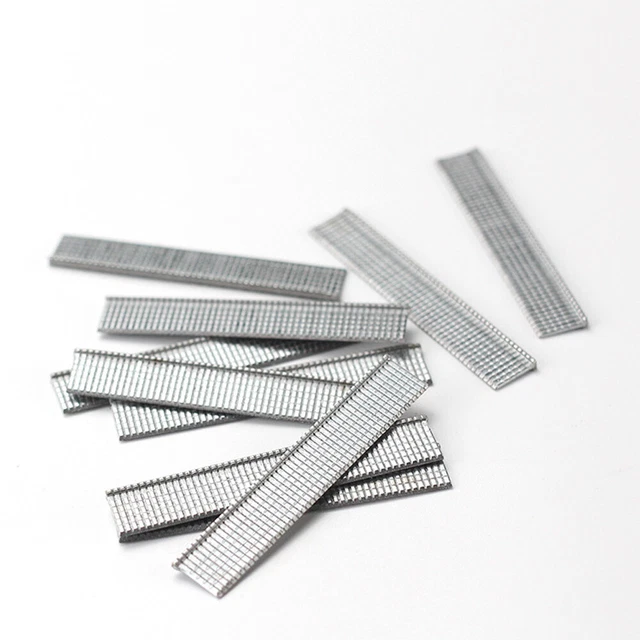 3000Pieces Brad Nails Square & 612 U-Shaped Staples & F10 T Staples Nails Kit