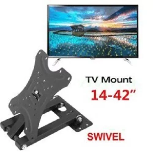 TV Wall Bracket Mount Swivel Tilt 14 21 23 26 32 37 40 42" Plasma 3D LED LCD