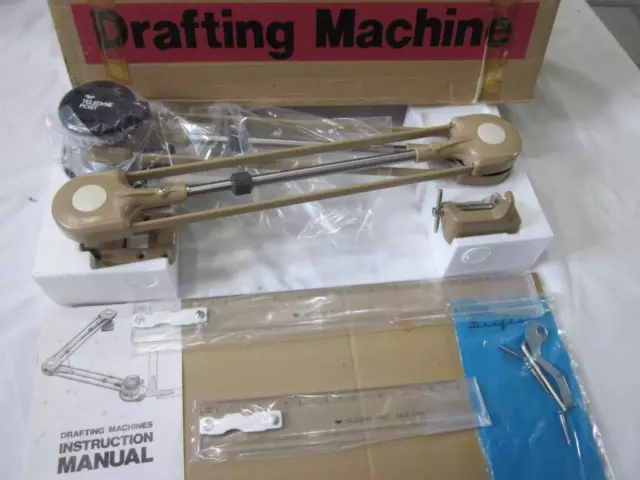New Teledyne Post vintage Drafting Machine #34JB-210, Drawing Art 16" Arm, NOS New Teledyne Post vintage Drafting Machine #34JB-210, Drawing Art 16" Arm, NOS