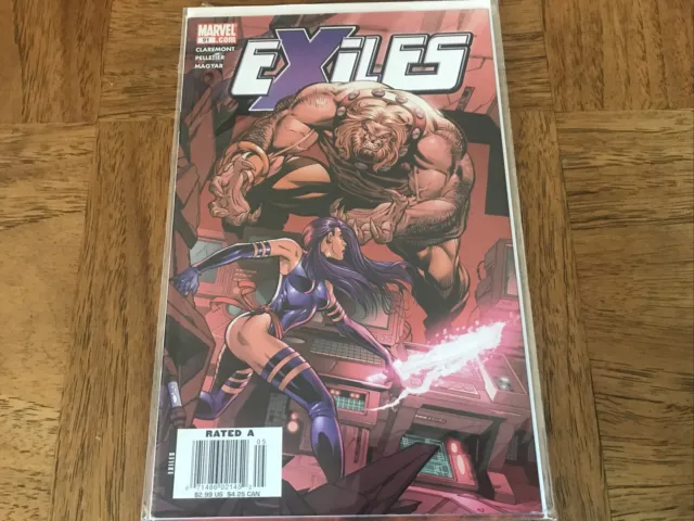 Marvel Comics Lot of 11 issues of Exiles Chris Claremont Direct Editions 11