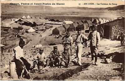 CPA ak morocco ain-leuh-kitchens of camp (93006)