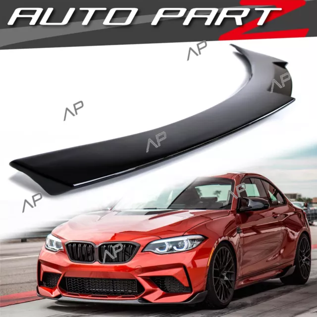 M4 Stil Schwarz Heckspoiler Spoiler für BMW 2er Coupe F22 M2 F87 218d 220d 13-21