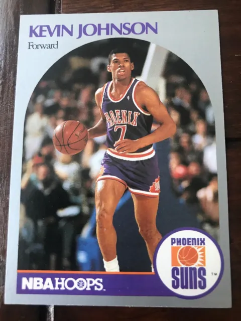 1990-91 NBA Hoops Kevin Johnson #238 Phoenix Suns
