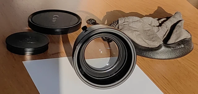 Canon wide converter 0.8X crossover adapter W80Y-85 for YJ/YH18x No.99366