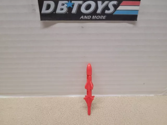 Vintage GI Joe Cobra Ferret ATV Missile Rocket Part ARAH 1985 - NICE
