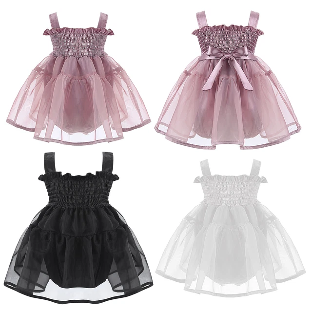 Toddler Flower Girls Dress Princess Formal Party Wedding Bridesmaid TUTU Gown