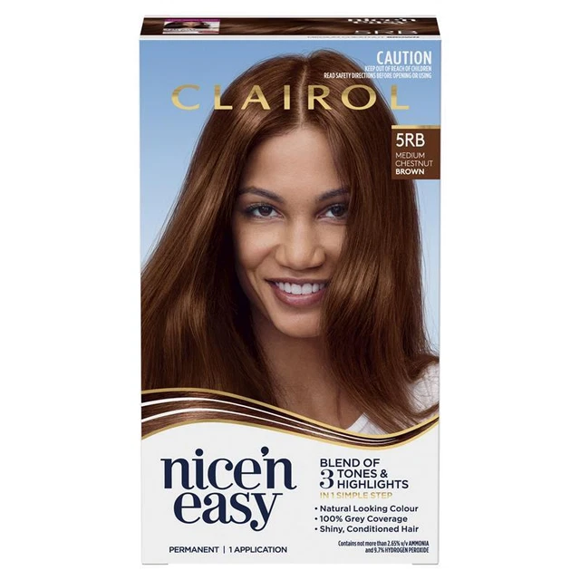 CLAIROL NICE N Easy 5RB Medium Chestnut Brown EUR 10,35 PicClick IT