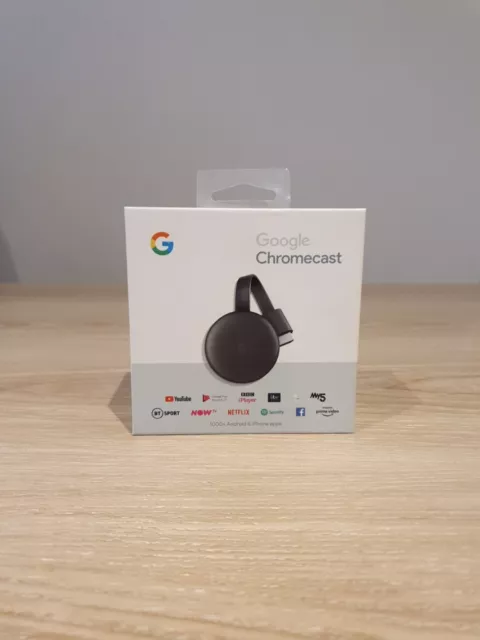 Google Chromecast 3rd Generation HD Digital Media Streamer