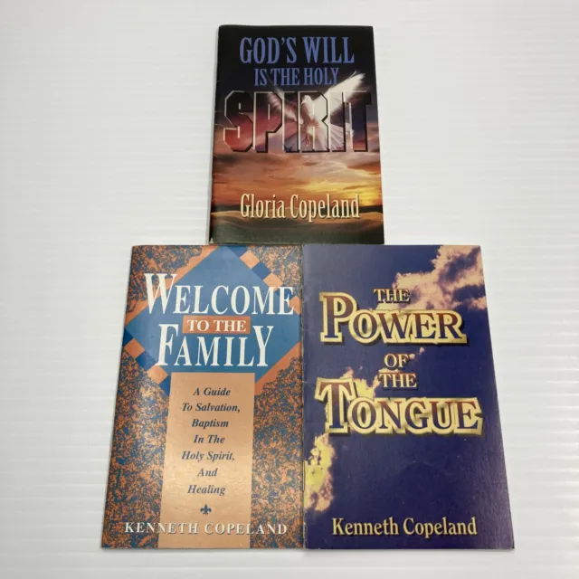 Kenneth Gloria Copeland Lot Power of the Tongue Welcome to the Family God's Will