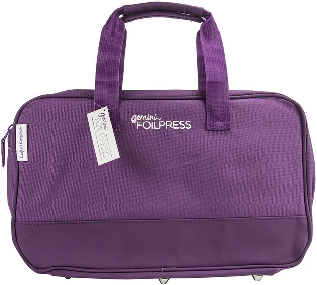 Estuche de transporte púrpura Crafter's Companion Gemini FoilPress