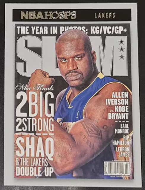 Shaquille O'Neal 2020-21 Panini Hoops SLAM Insert Card (no.9)