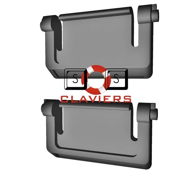 Set Piedini In Gomma Per Tastiera Logitech K375s (Ricambio Originale)