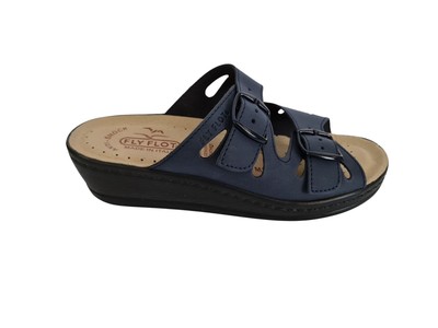 Blue Donna BLU Fly Flot Ciabatta c/zeppa e fibbie 2001 