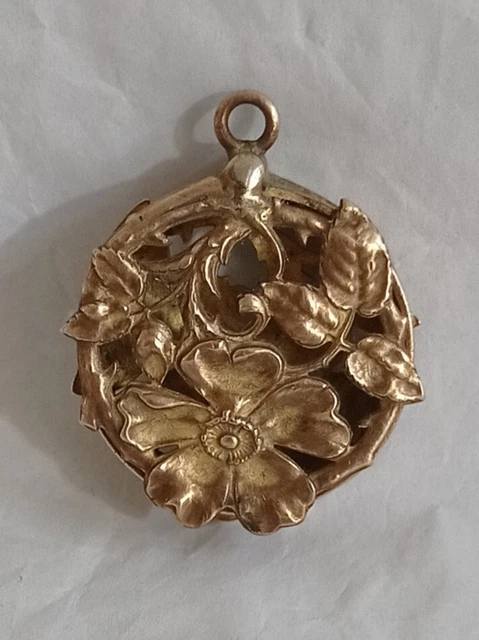 Médaille - Plaqué Or - Vierge Miraculeuse - 25mm - Strass - 18 carats