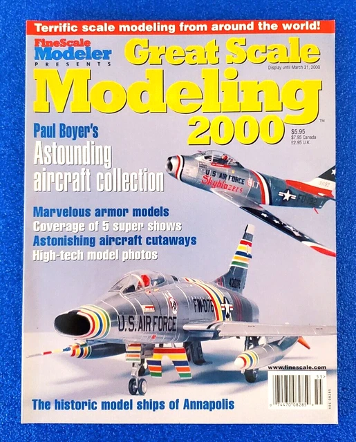 FINE SCALE MODELER: Great Scale Modeling 2000 Astounding Aircraft March ...