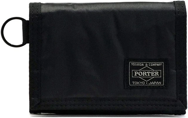 Portamonetes Portafoglio Yoshida & Co. PORTER FILM 187-01349 Nero - Nuovo Made In Japan