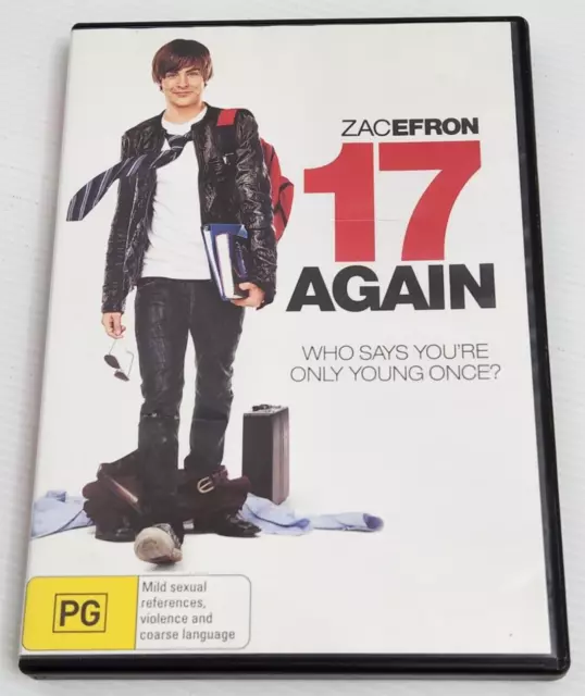 17 Again (DVD 2009) Region 4 Comedy,Drama,Fantasy, Zac Efron, Matthew Perry