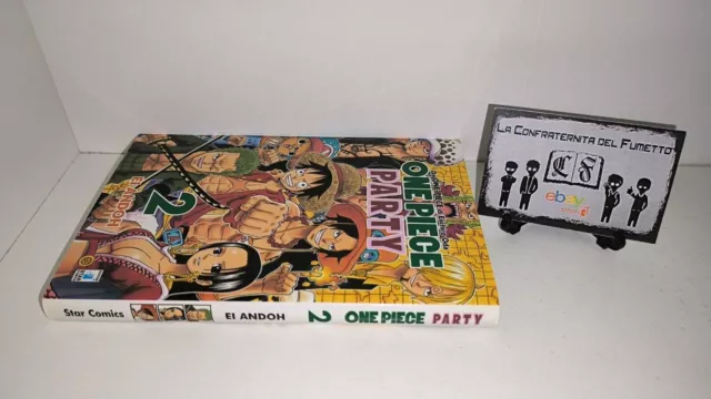 One Piece Party N.2 Star Comics Manga Ei Andoh Eichiro Oda- In Condizioni Ottime