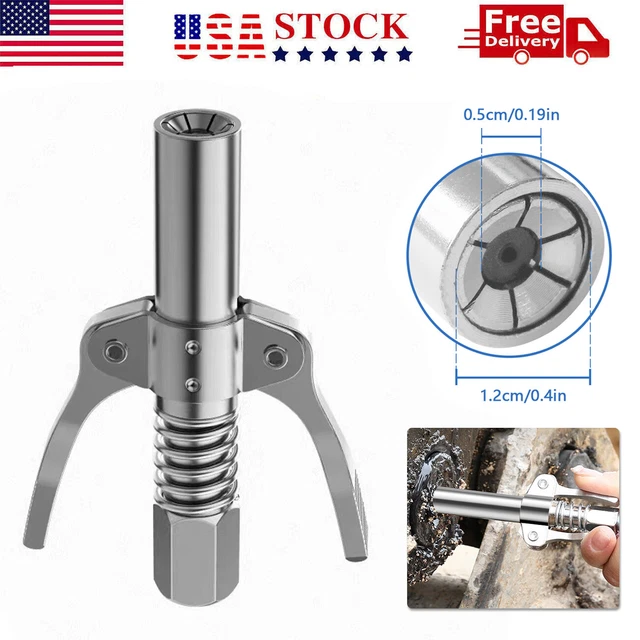 High Pressure Lock Clamp Type Grease Nozzle Car Grease Nozzle Oiling Gun Tool
